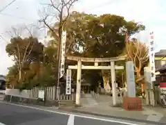 御器所八幡宮の鳥居