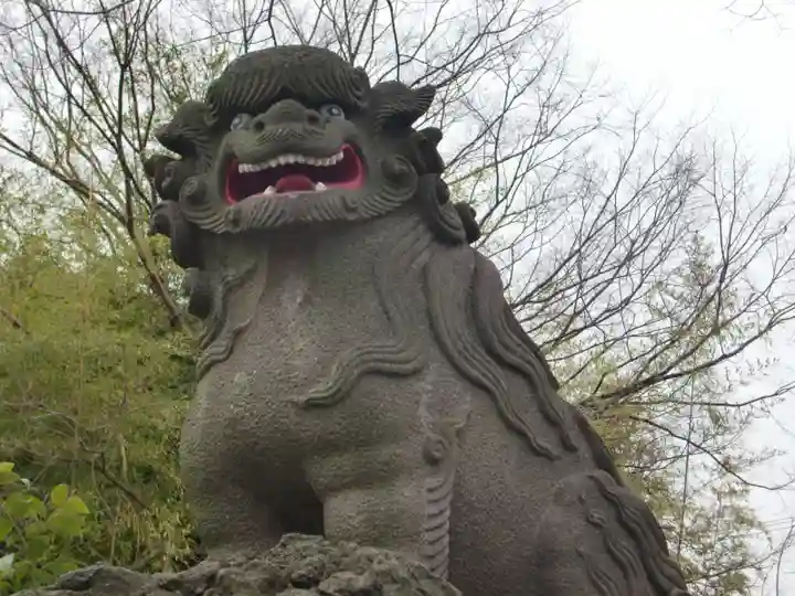 大杉天祖神社の狛犬