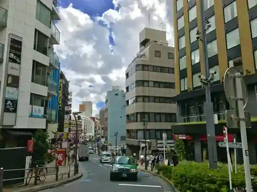 朝日神社の周辺