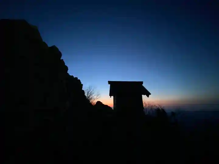 山家神社奥宮の本殿・本堂