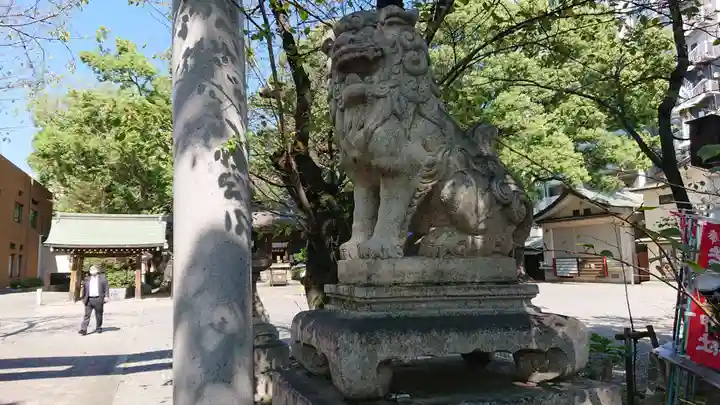 若宮八幡社の狛犬