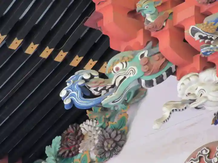 山名八幡宮の芸術