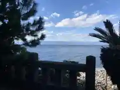 大瀬神社の景色