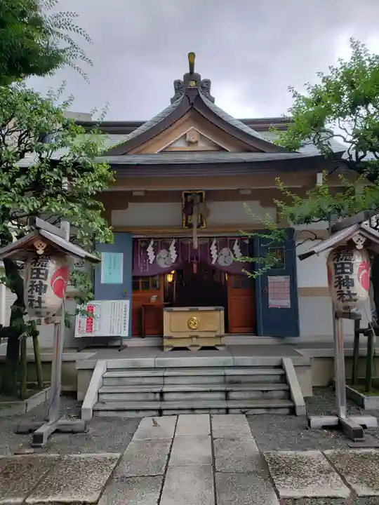 穏田神社の本殿・本堂