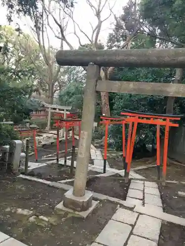 根津神社の鳥居