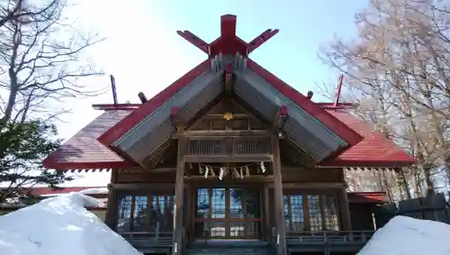 留萌神社の本殿