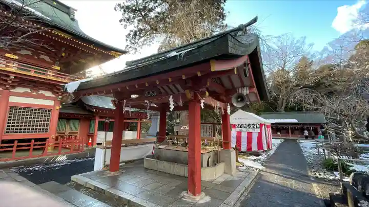 志波彦神社・鹽竈神社の手水舎