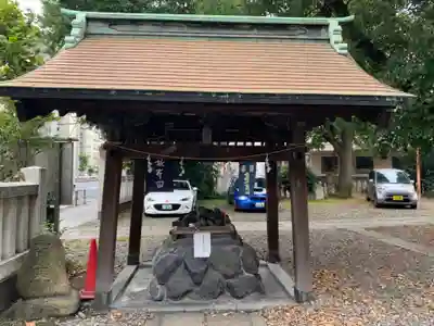 大森神社の手水舎