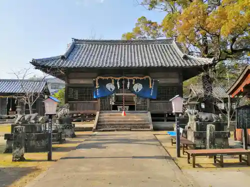 豊玉姫神社の本殿