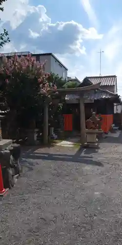 城興寺の鳥居