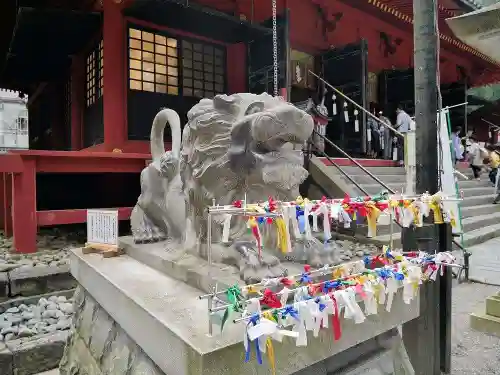 日光二荒山神社の狛犬