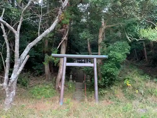 神明神社の鳥居