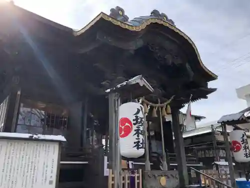 取手八坂神社の本殿・本堂