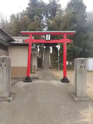 竹乃子浅間神社の鳥居