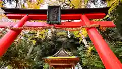 岩戸落葉神社の鳥居