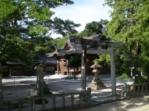 松江神社の鳥居