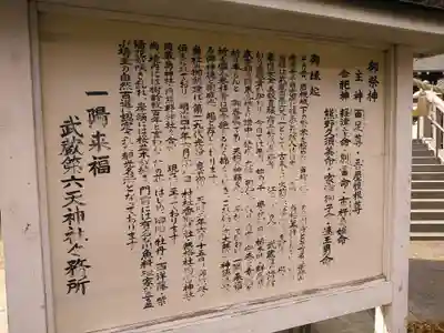 武蔵第六天神社の歴史