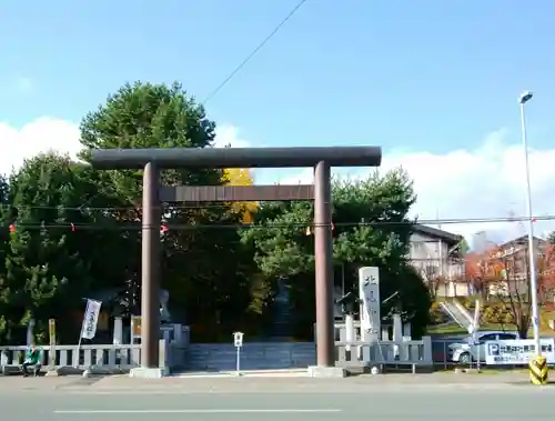 北見神社の鳥居