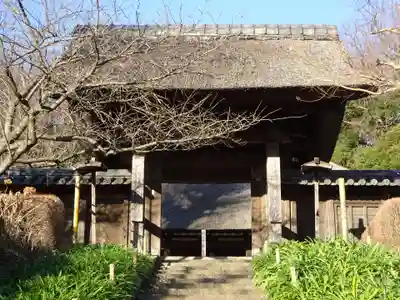 横浜 西方寺の山門・神門