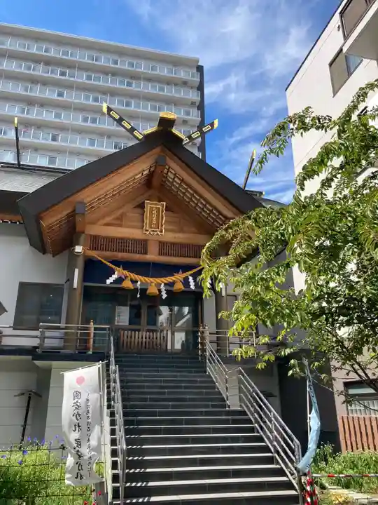 札幌祖霊神社の本殿・本堂