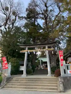 比々多神社の鳥居