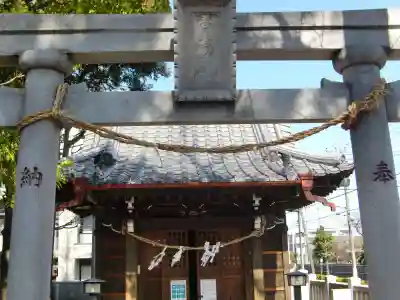 栗原氷川神社の末社・摂社