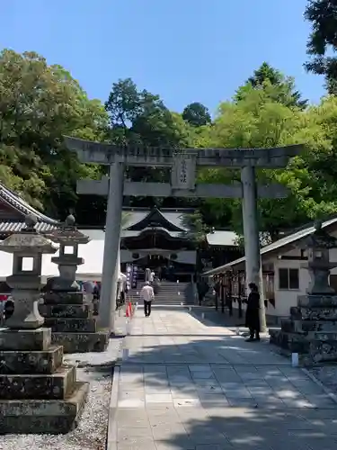 西寒多神社の鳥居