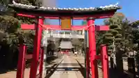 深作氷川神社の鳥居