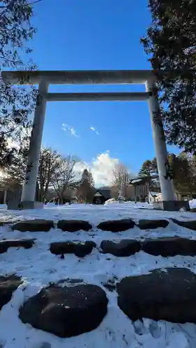 阿寒神社の鳥居