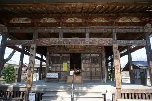 定林寺の本殿