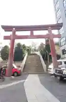 白金氷川神社の鳥居