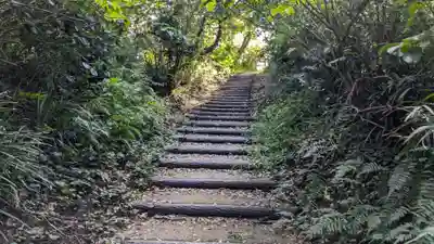 富士講祠の周辺