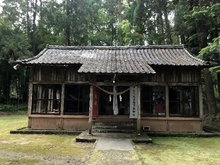 田ノ上八幡神社の本殿・本堂