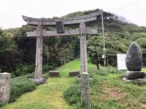 仲津宮（志賀海神社摂社）の鳥居