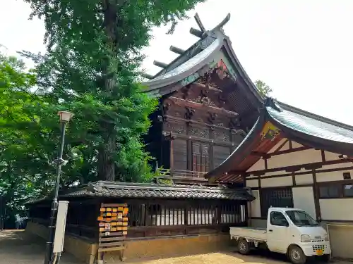 武水別神社の本殿