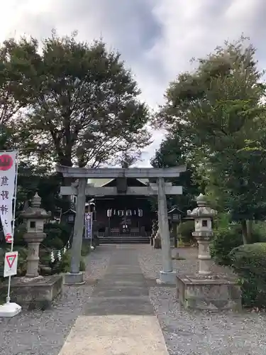 立川熊野神社の鳥居