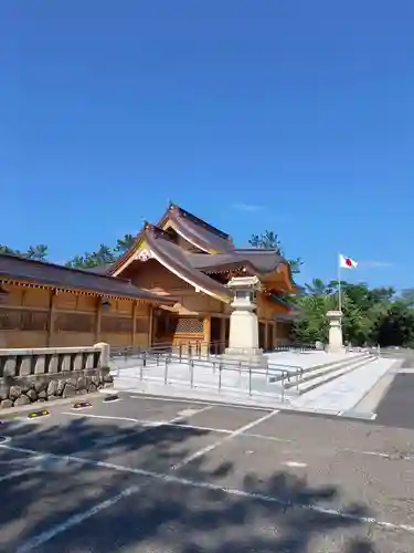 新潟縣護國神社の本殿・本堂
