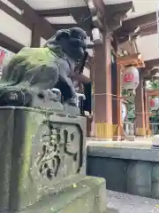 北澤八幡神社の狛犬