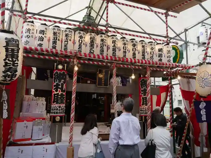 寳田恵比寿神社のお祭り