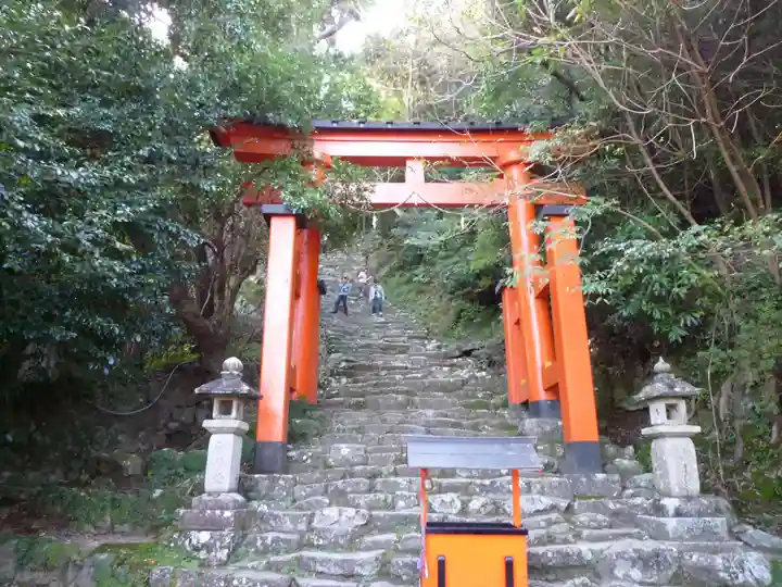 神倉神社(熊野速玉大社摂社)の鳥居