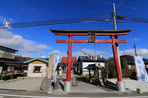 大鏑神社の鳥居