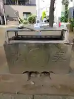 中野天祖神社の手水舎
