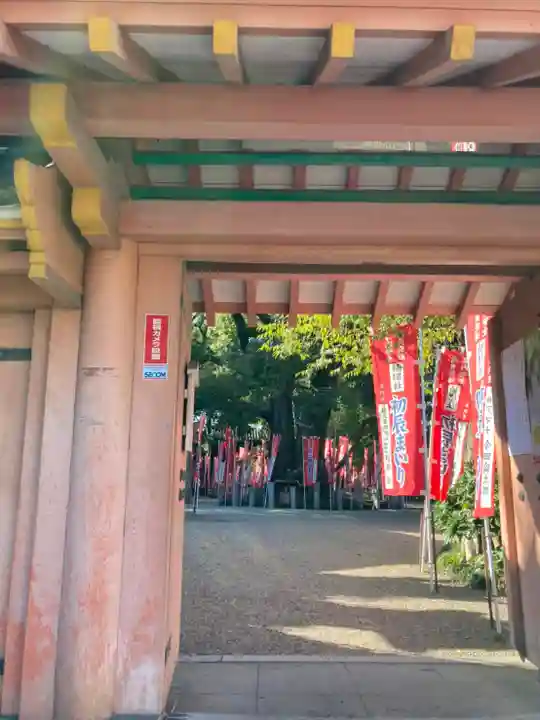 楠珺社(住吉大社末社)の山門・神門