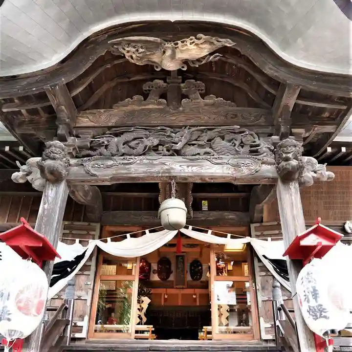 大鏑神社の本殿・本堂