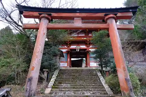 吉野水分神社の鳥居