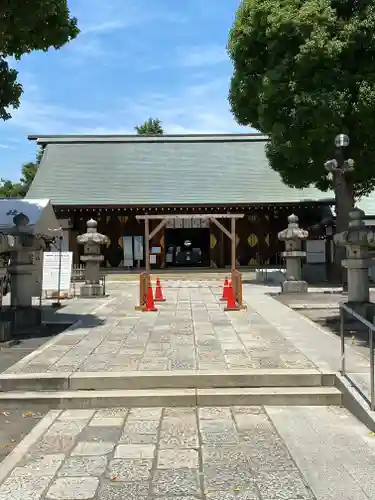 松陰神社の本殿・本堂