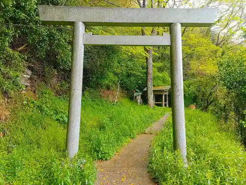 幸宮司神社の鳥居