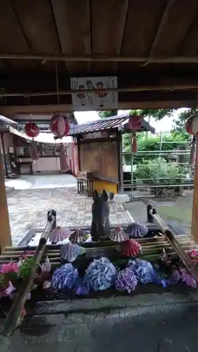 駒形神社の手水舎