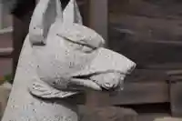 小烏神社の狛犬