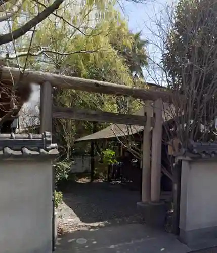 橋姫神社の鳥居